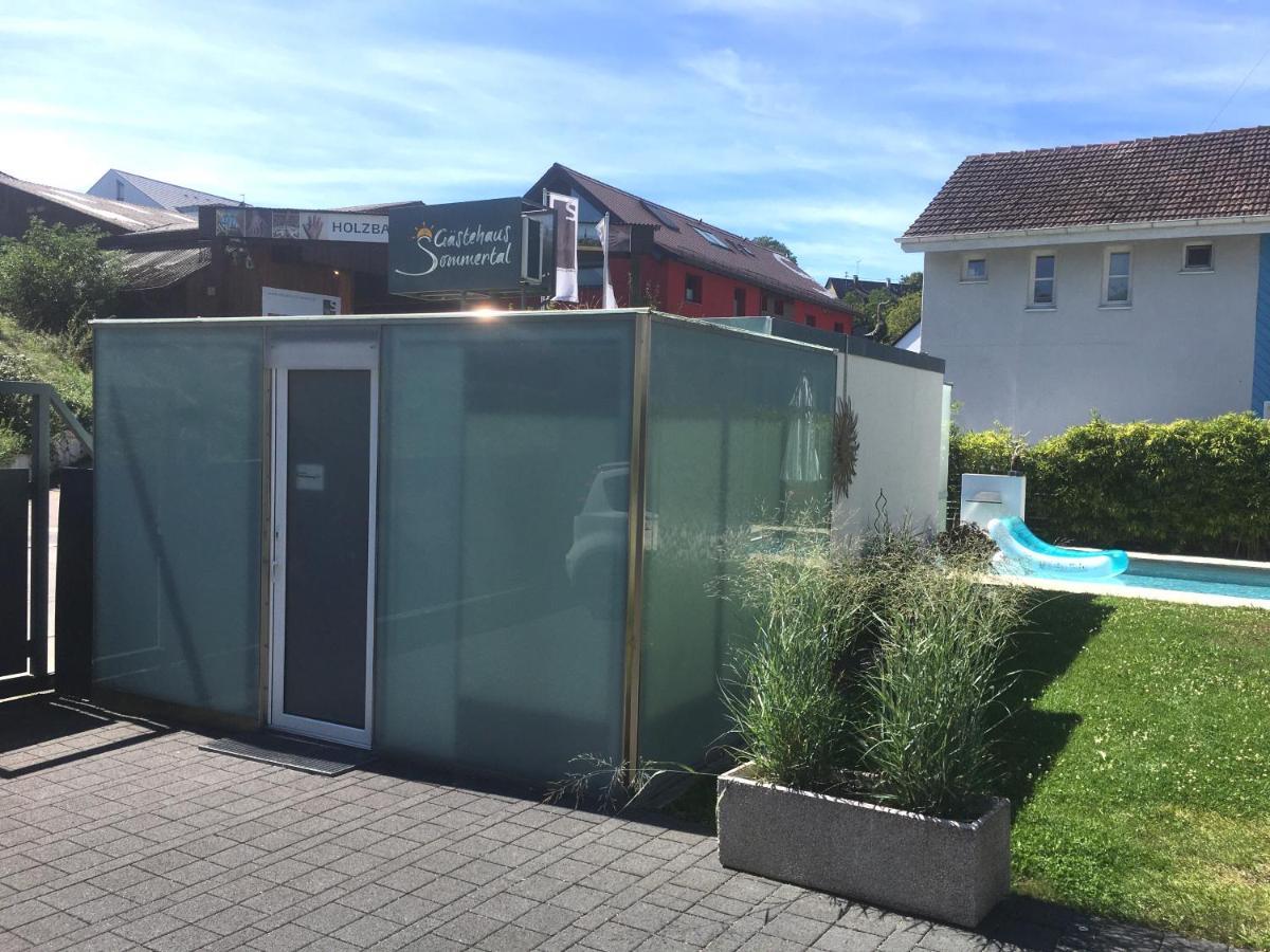 Gaestehaus Sommertal Mit Pool Im Garten, Eigener Parkplatz, 800M Zum Bodensee, 300M Zur Altstadt ميرسبرغ المظهر الخارجي الصورة