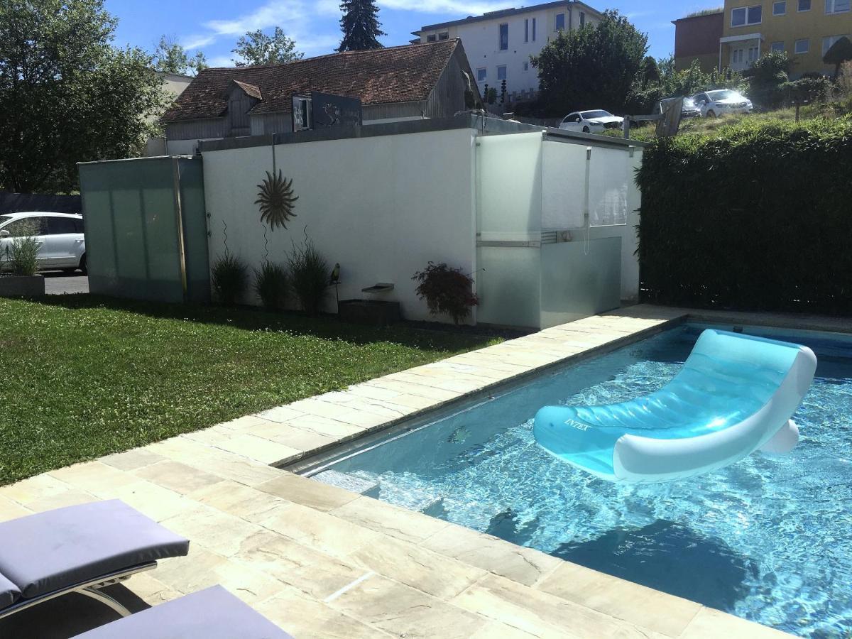 Gaestehaus Sommertal Mit Pool Im Garten, Eigener Parkplatz, 800M Zum Bodensee, 300M Zur Altstadt ميرسبرغ المظهر الخارجي الصورة